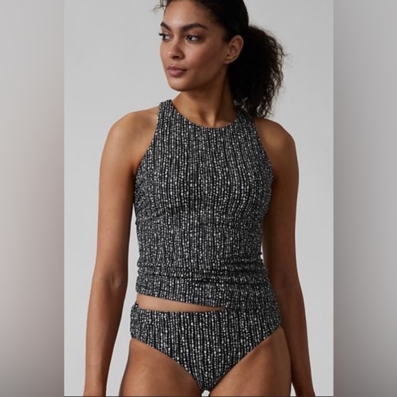 NWT! Athleta Rice Pearls Maldives Tankini Top  - Multiple Sizes 🩵 - Picture 3 of 11